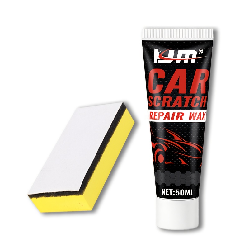Car Scratch Remover, With A Free Polishing Cloth. Designed To Repair Scratches Such As Bumper Scuffs And Stone Chips, And Compatible With All Common Car Paint Colors.