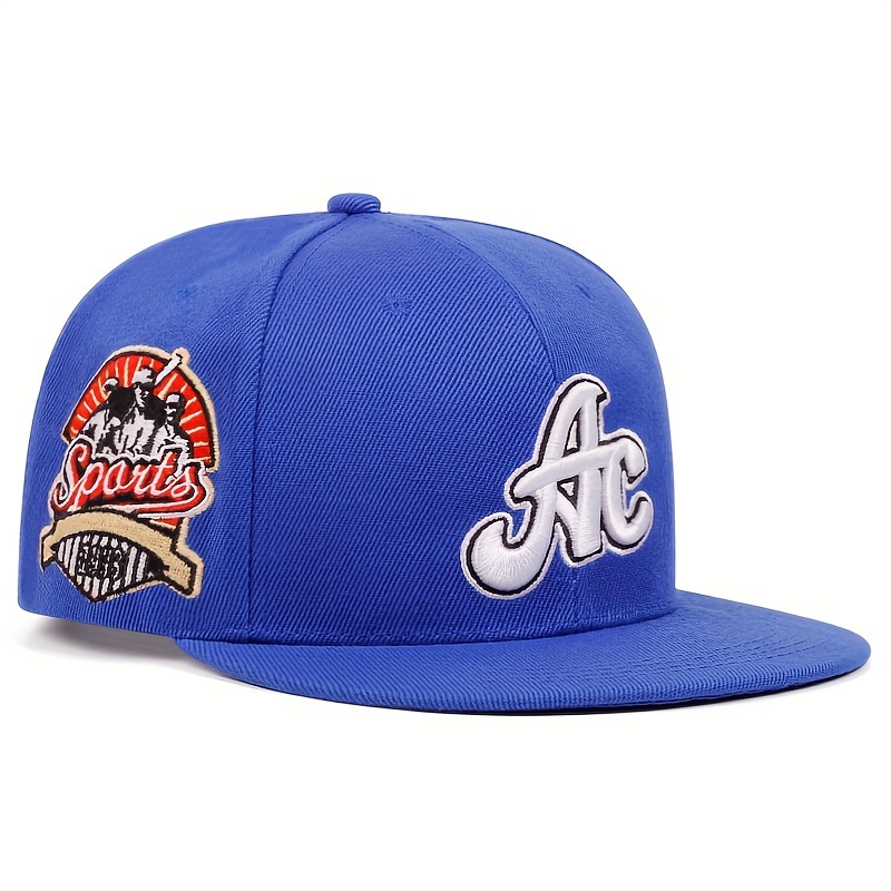 TEMU gorro de béisbol unisex de moda con bordadas de calidad, visera , para deportes al , parasol y protector solar