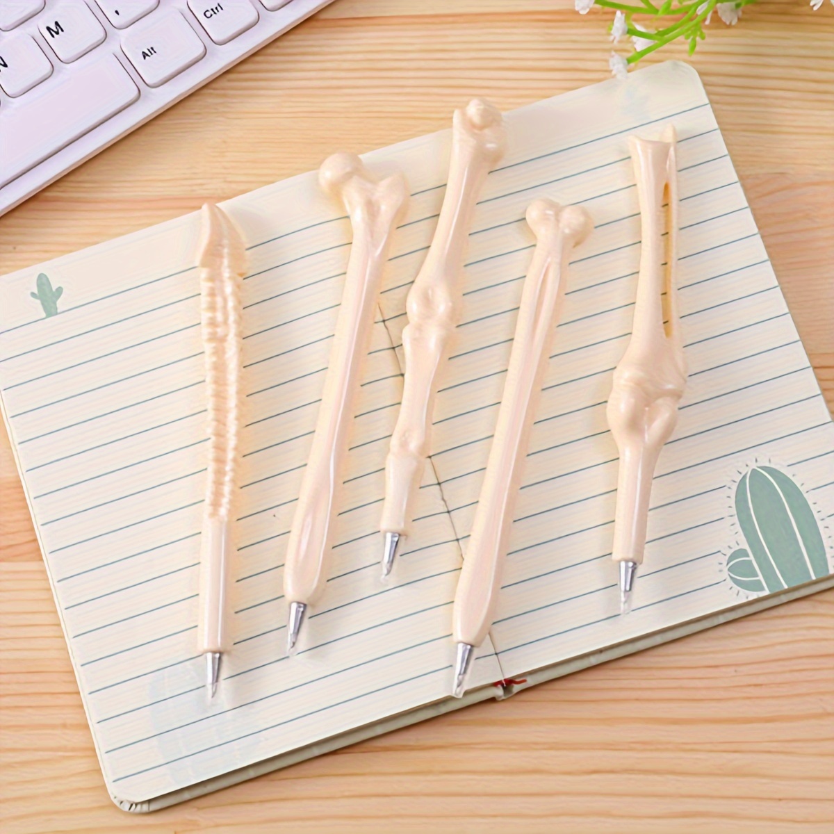 

5pcs -shaped Ballpoint Pens - , For Writing - For , Halloween & Favors