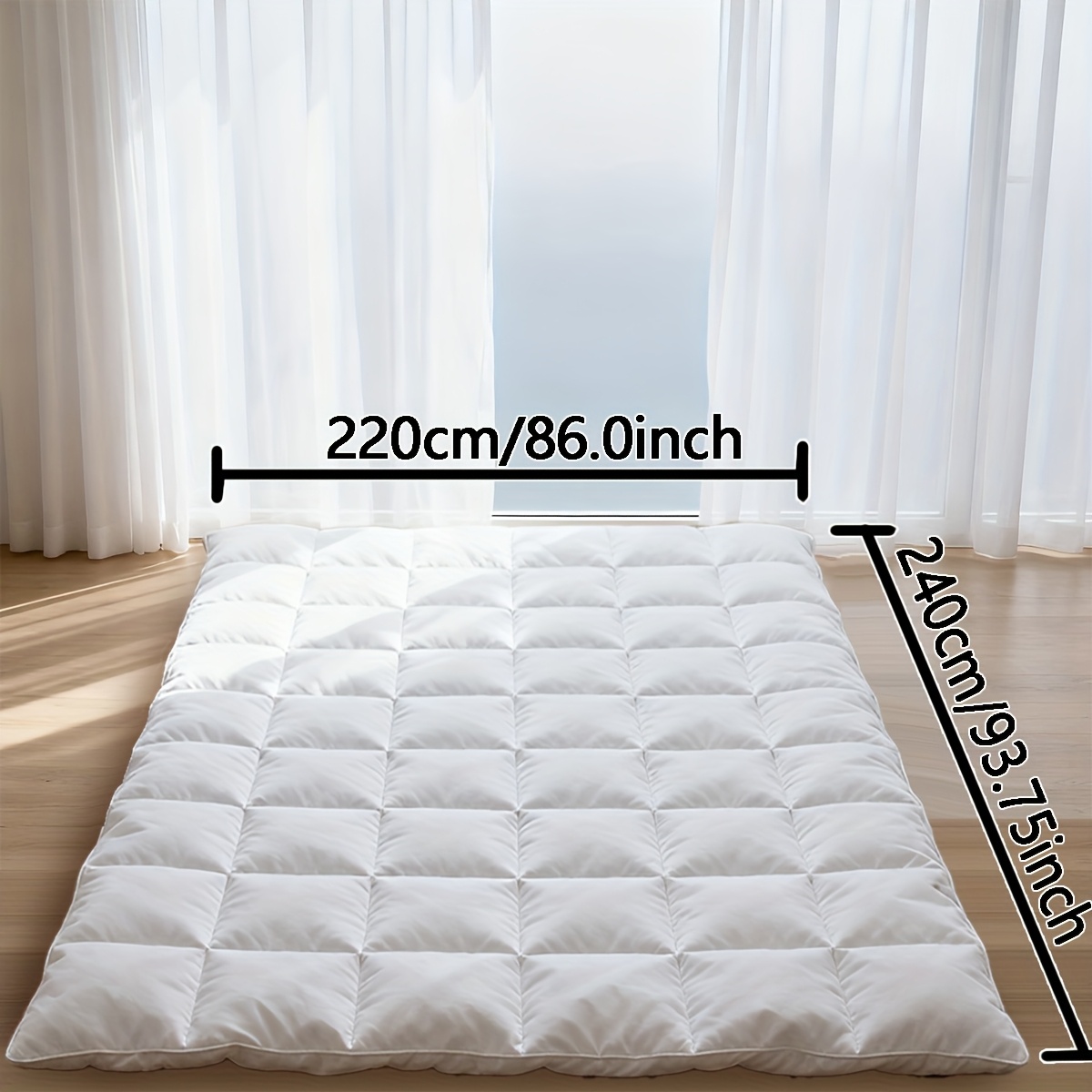 A 2026 Lightweight Quilt! Anti-pilling Polyester Fabric And Filled With Microfiber, A High-quality Luxury Quilt, Suitable As A Christmas Gift.