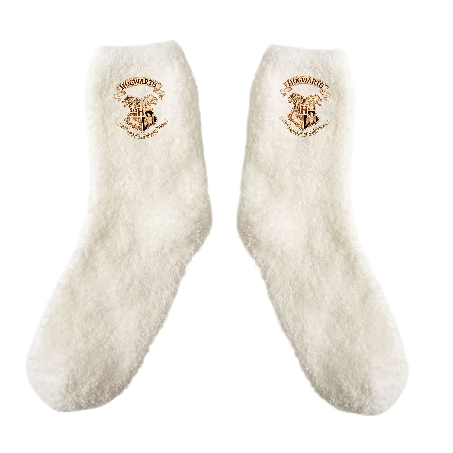TEMU Harry Potter Series Women's Mid-calf Socks, Couple Style Winter Warm Short Socks, Multiple Colors , Non-slip Suitable For Daily Wear, Fitness,
