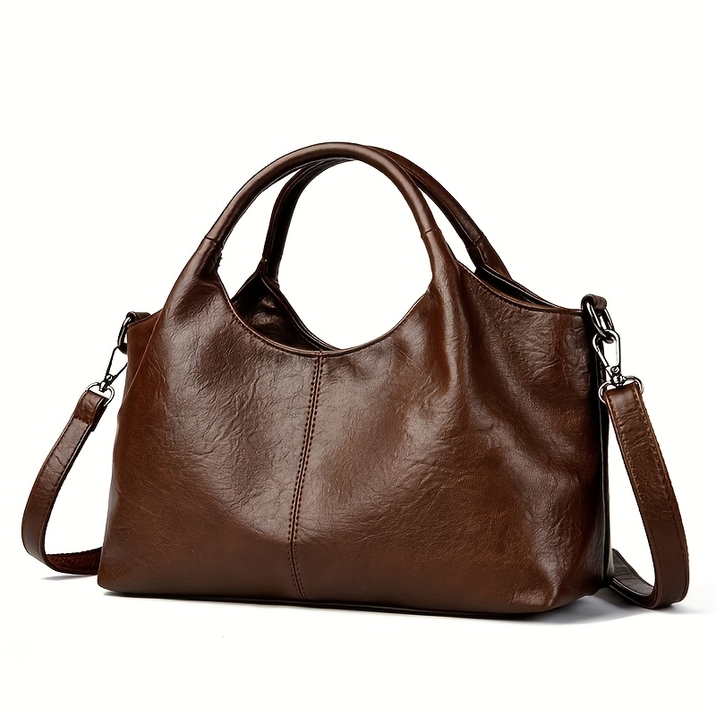 Fashion Women's Body Bag, Mom Gift Casual Shoulder Bag, Multi-functional Shopping Tote With Zipper Closure, Suitable For Occasions, Work, Parties, Colors Black, Brown, Adjustable Strap, Decoration