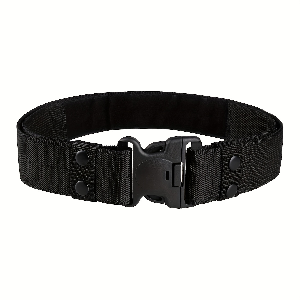 Image of Tactical Outer Waistband Thickened Polypropylene Canvas Belt Student Training Outdoor Belt