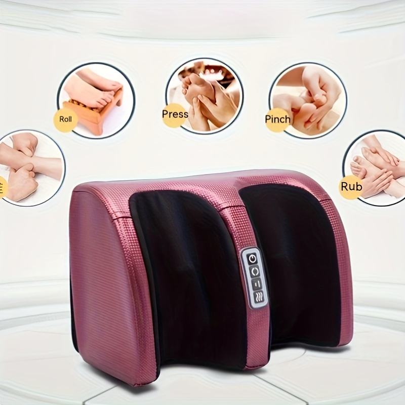 

Heated Shiatsu Foot Massager Machine, Deep Kneading Foot Massager, Relaxing Heat Function, Home & Office Use, Gifts For Women Men Family