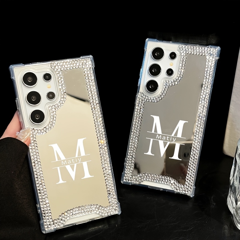 

Custom-made Luxury Phone Case With Rhinestones S25, S24, S23, And S22 , To Be Shockproof And Protective.