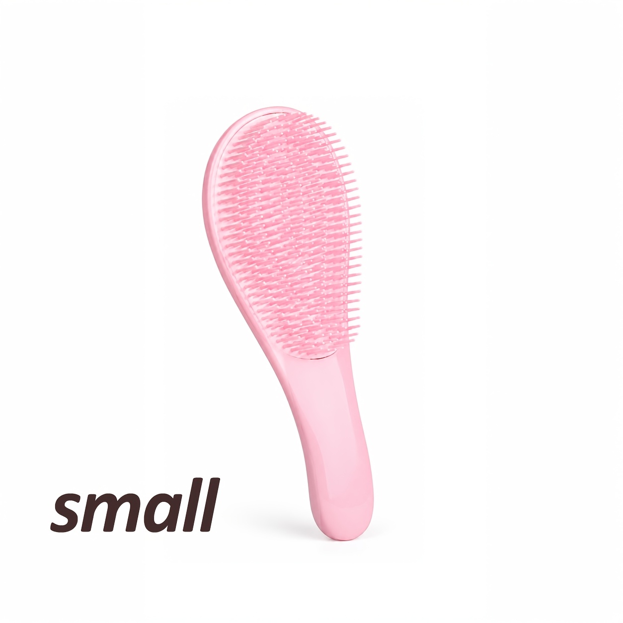 Image of 1pc Detangling Hair Brush, Soft Flexible Bristle Smoothing Comb With Scalp Massage, Anti- Hairbrush For Wet And Dry Hair, Hair Care Styling Tool