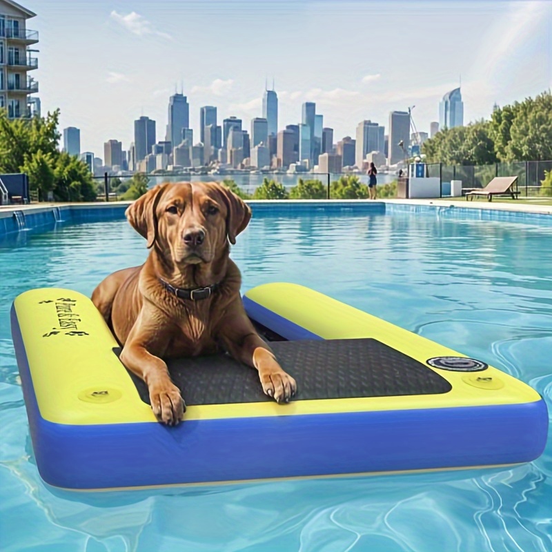 Dog Water Ramp Inflatable Dog Floating Ladder Pools Temu
