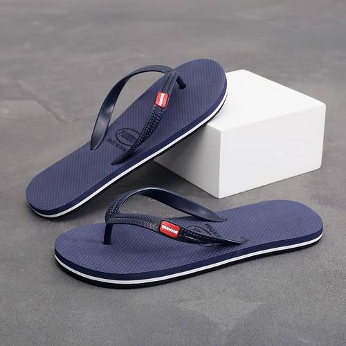 mens flip flops flip flops anti slip wear resistant comfortable slippers trendy and simple outerwear clip on