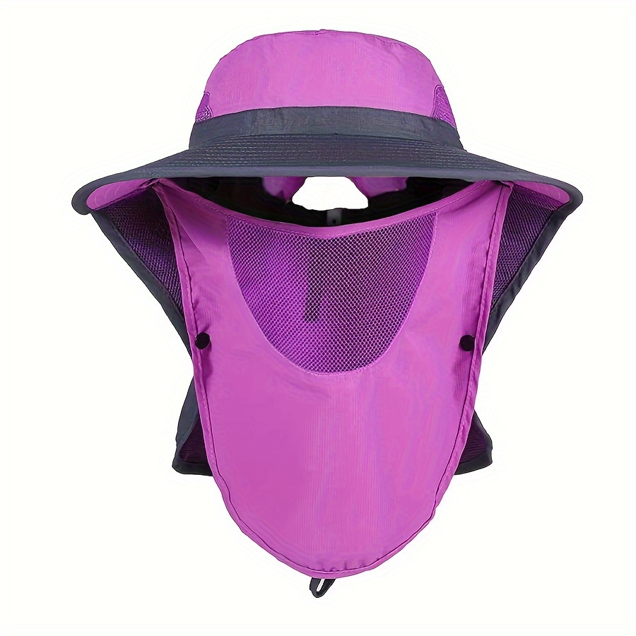 Summer Sunshade Sunscreen Hat Outdoor Face Mask Hat Electric - Temu