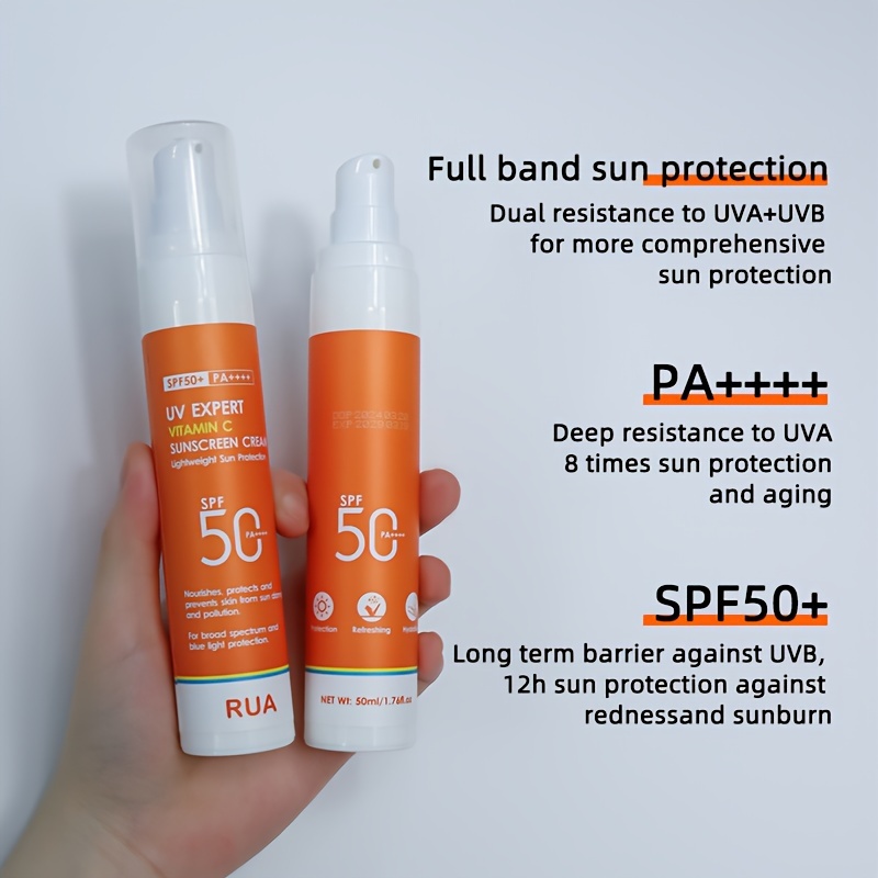 vitamin c sunscreen for face and body non greasy sweat water resistant ideal for outdoor activities on   Product details 8