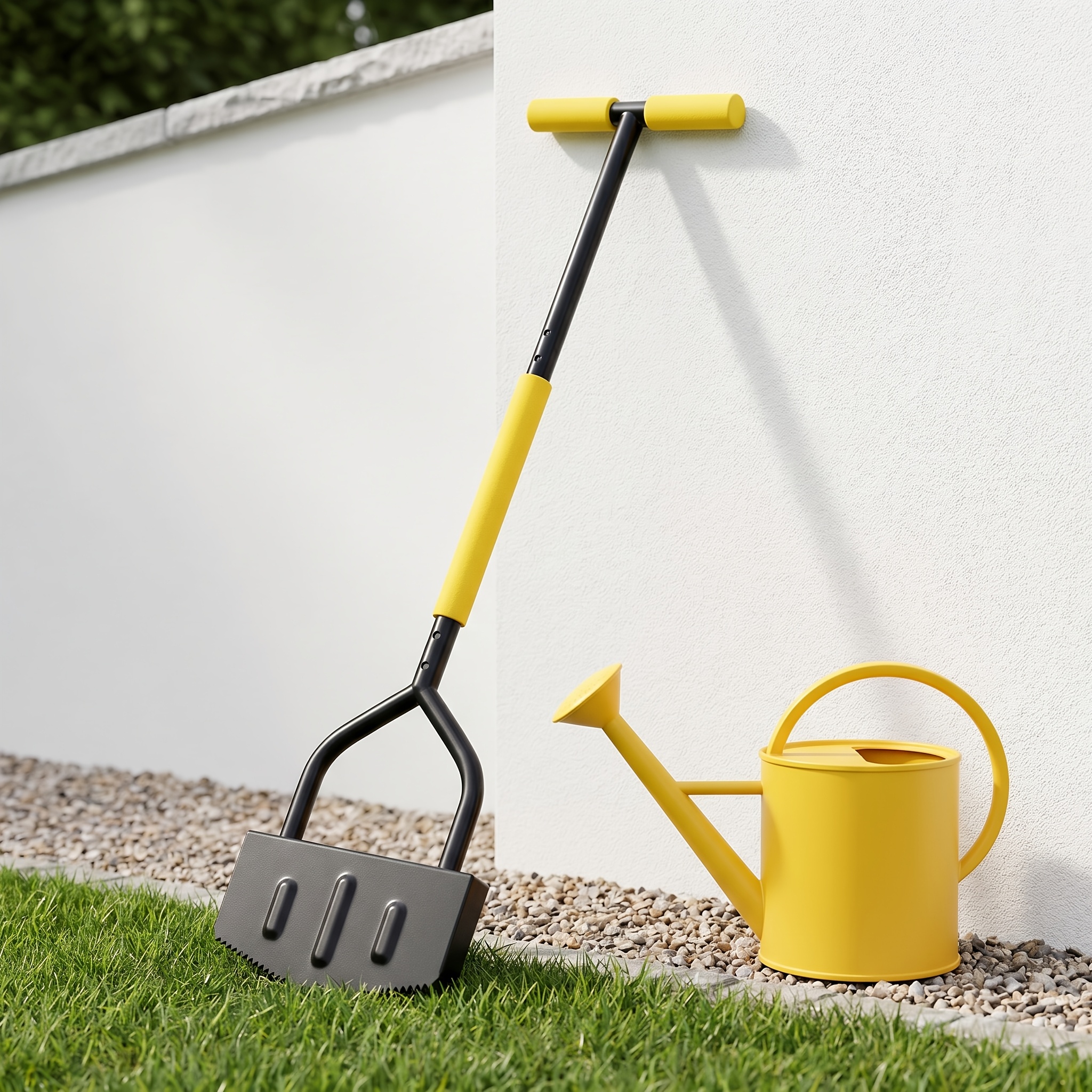 Lawn Edger Tool, Long Handle Grass Edge Cutter, Serrated Garden Border Shovel For Yard Patio Lawn Landscape Edging, Back Gardening Weeding Tool