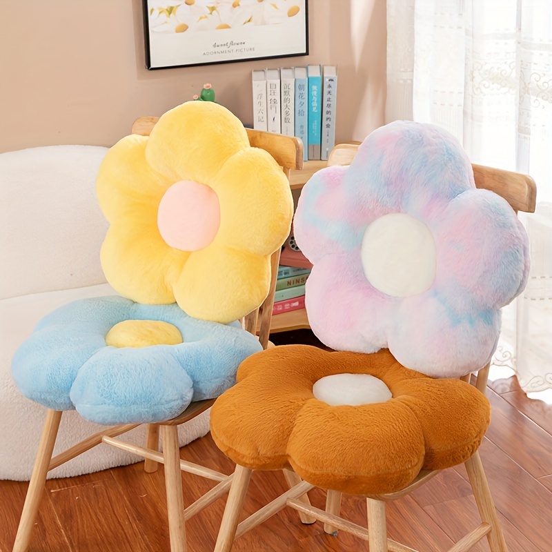 

1pc Cushion Plush Floor Pillow For Sofa Couch Bed Decor