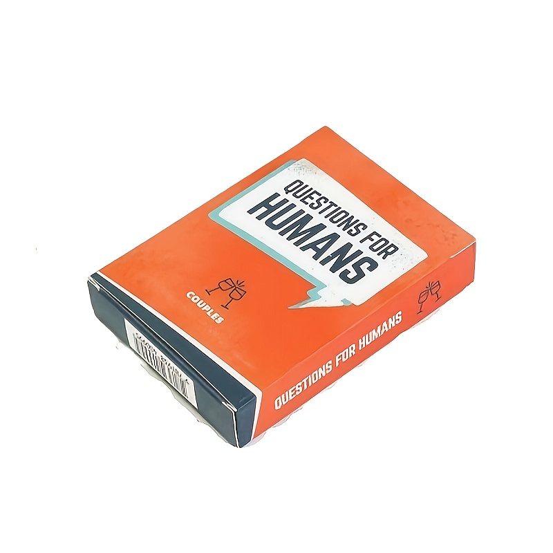Questions for Humans Couples Cards - Trust & Intimacy Building Game for Relationship Building, Conversation Starter Cards for Couples, Fun Date Nights & Relationship Activities, Interactive Card Game | Durable Card Stock, Card Games for Couples