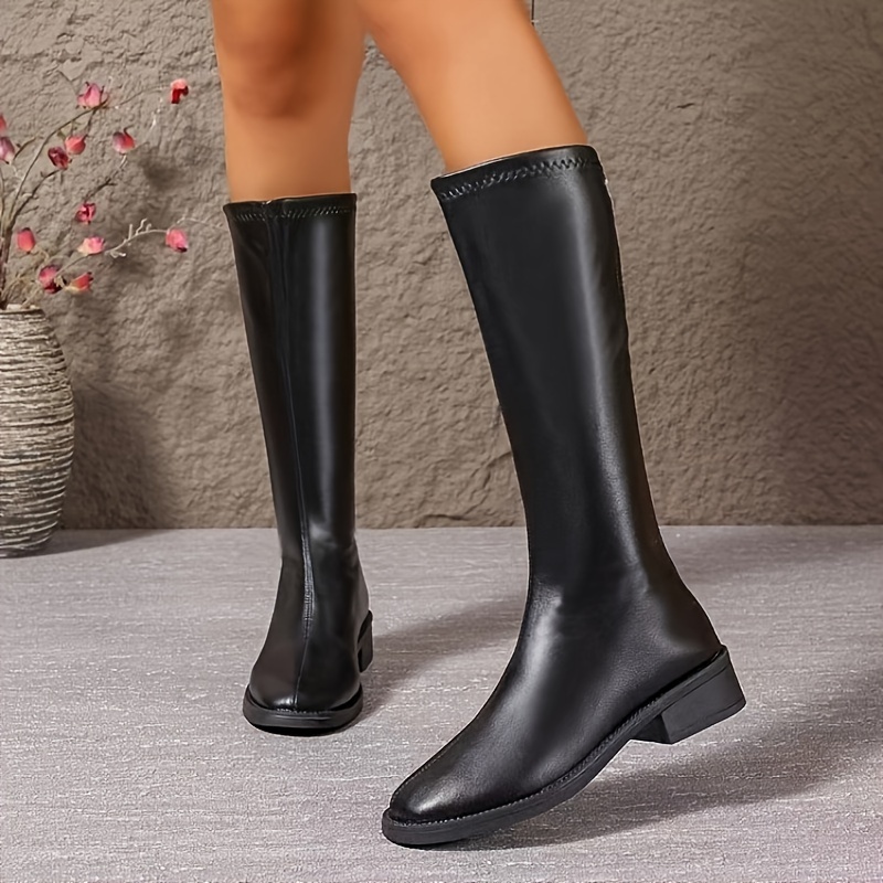 

Bottes - À Enfiler, Épais, Fausses Couvertures en Tissu