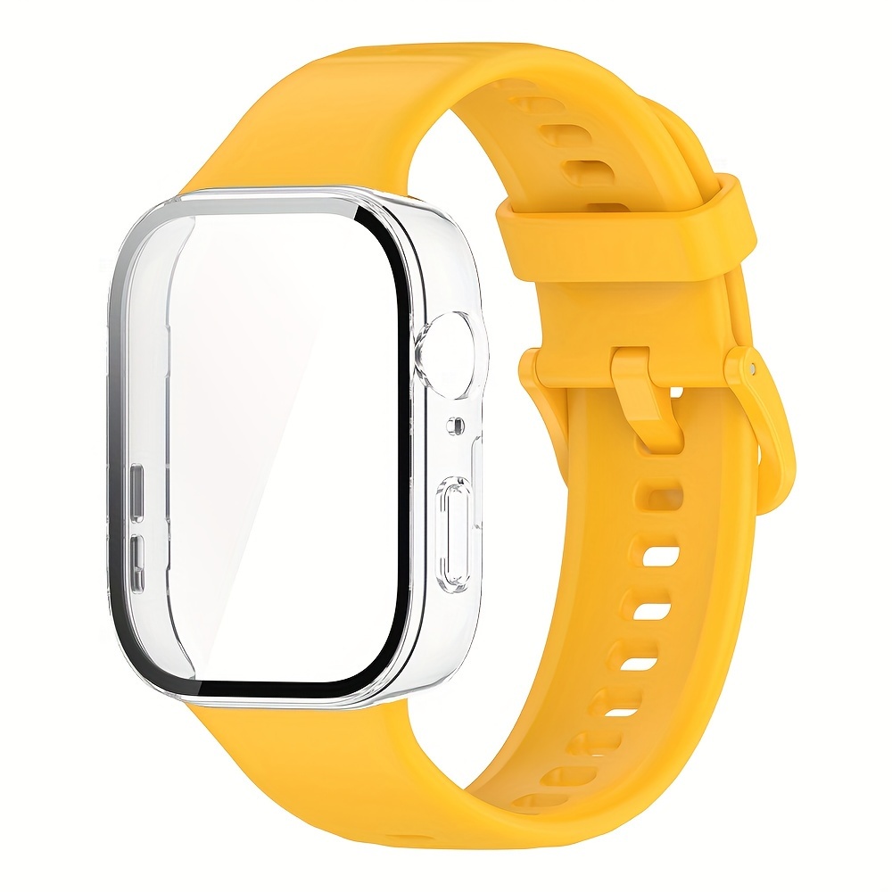 huawei watch fit smartwatch bundle silicone strap scratch Temu