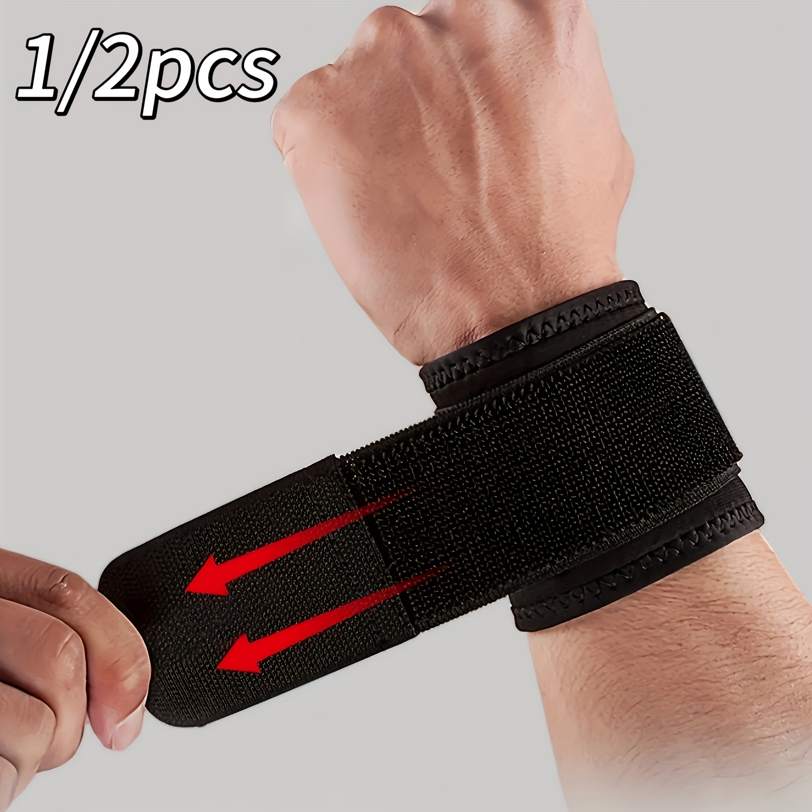1pc 2pcs wristband fitness compression wrist support daily     perfect gift for birthday mothers day and fathers day