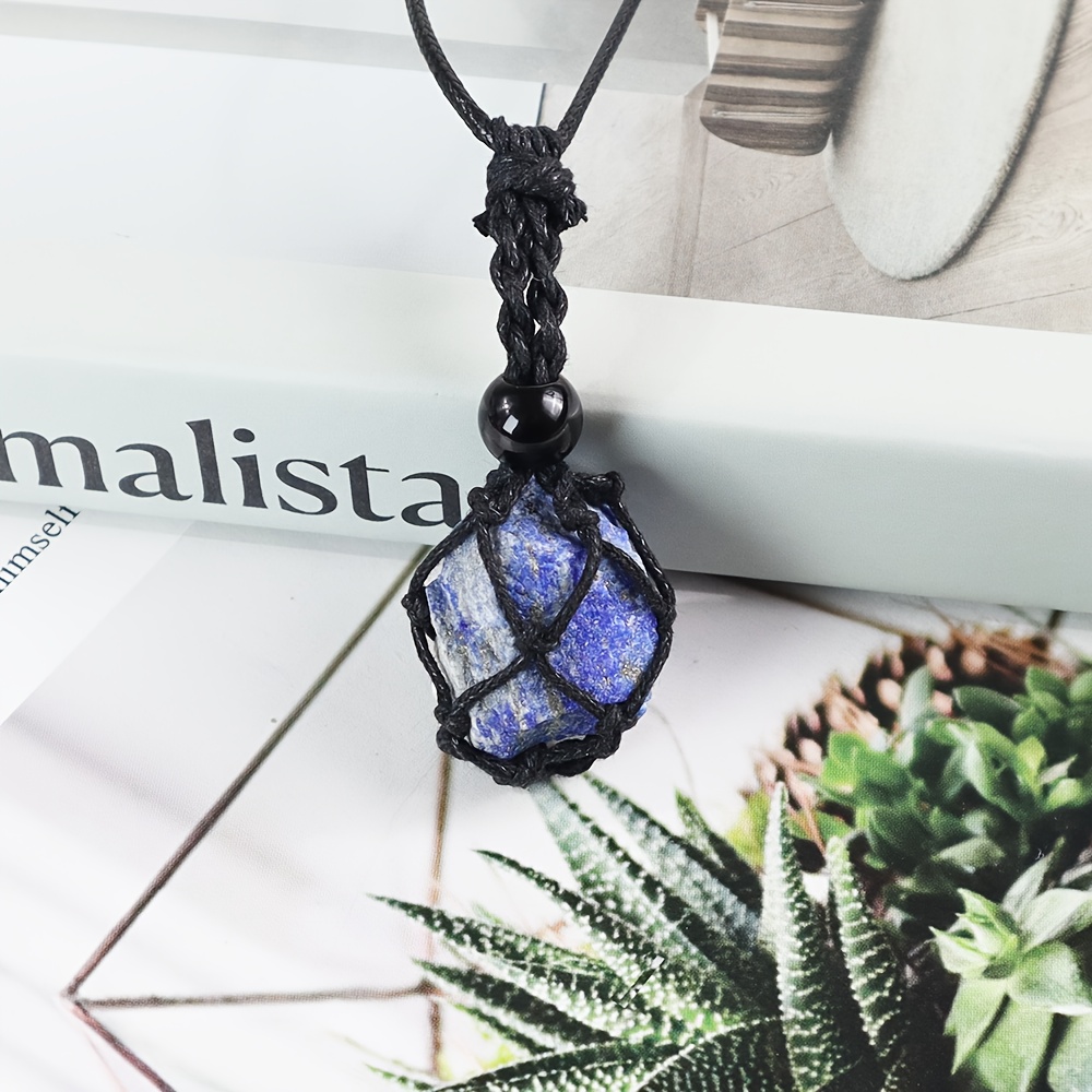 Necklace Cord Empty Stone Holder for Bohemian Necklace Making