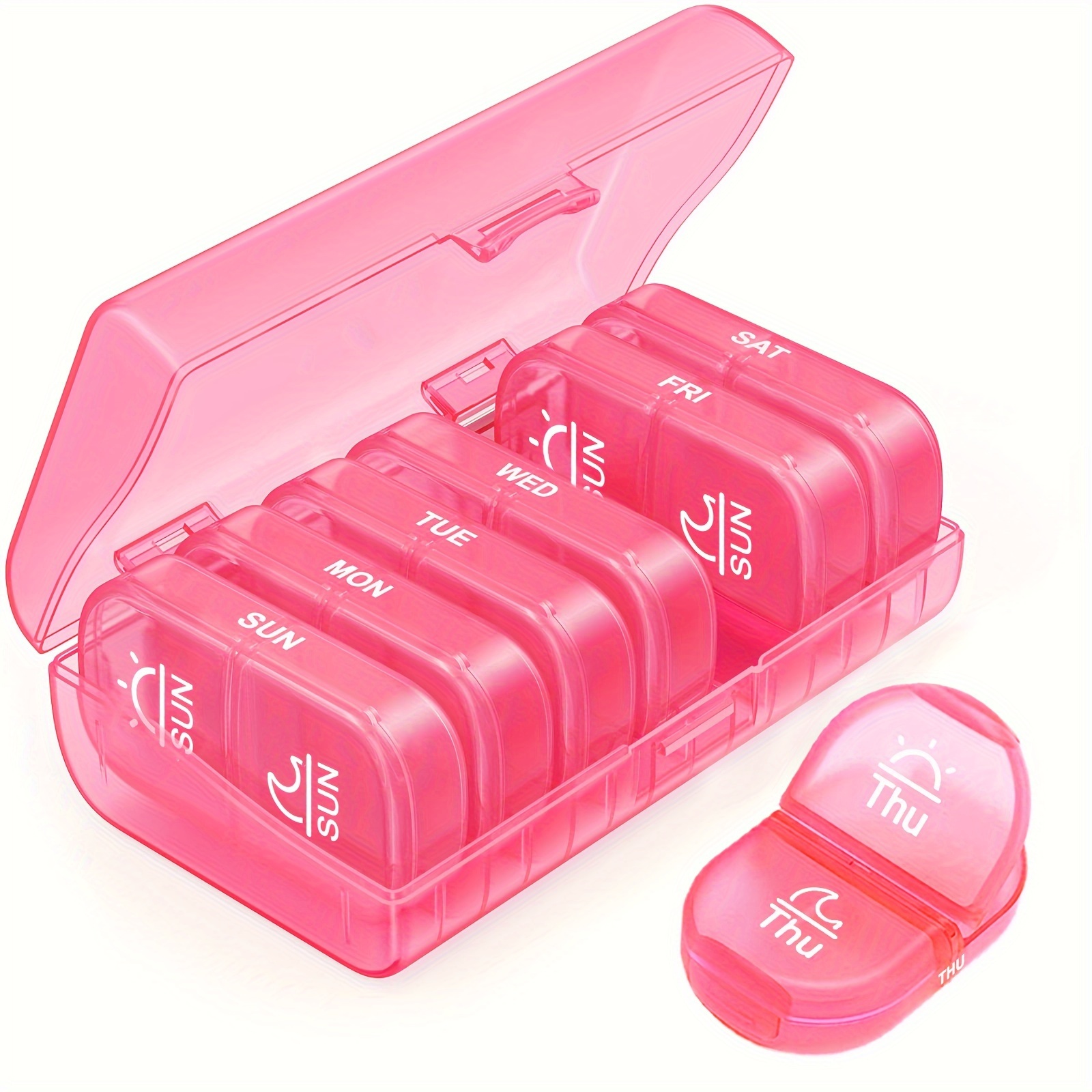 

[customer ] 7-day Pill Organizer - , Opening For Medication, Vitamins & - Portable