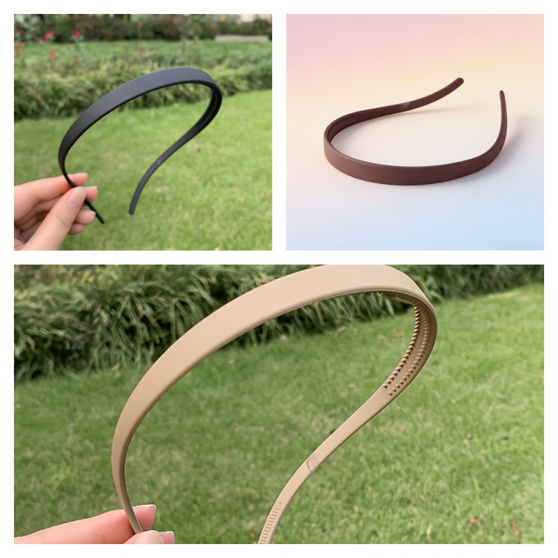 TEMU Serre-tête mat en U simple, pression et confortable, idéal pour les porteurs de lunettes. Accessoire pour le lavage du visage et