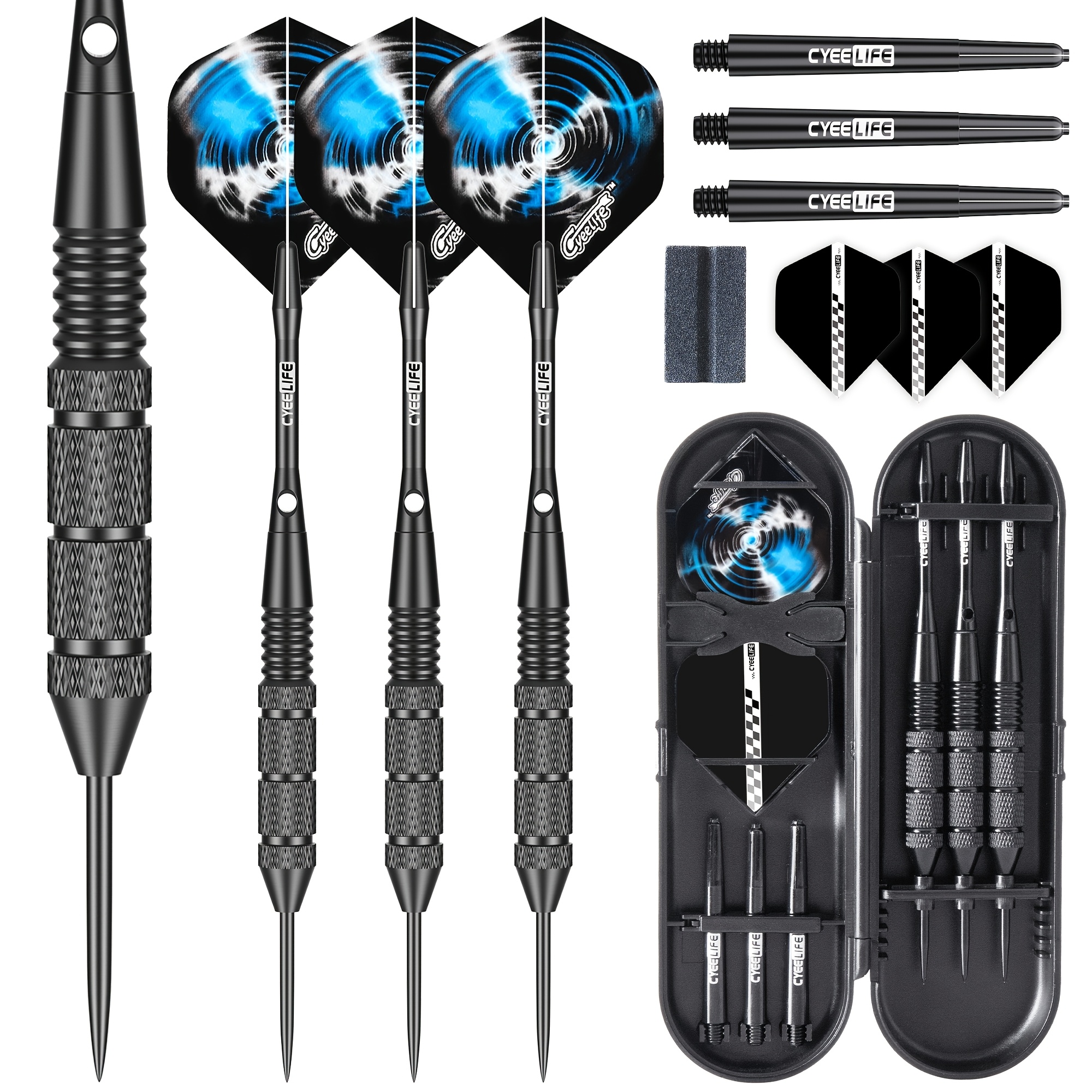 24g Harde Punt Darts Metalen Naalden, Professioneel voor Thuisentertainment en Competitief Darten, Beschikbaar in Zilveren en Zwarte Kleuren