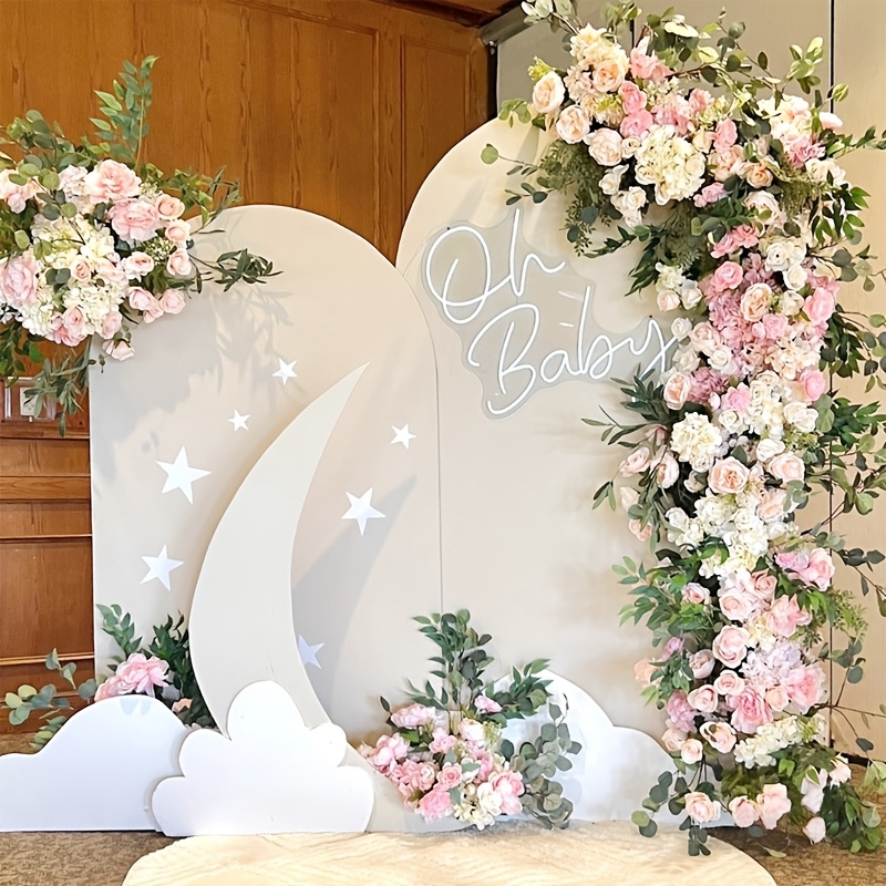 Flower Sophisticated Baby Shower Decorations Elegant Floral Arch