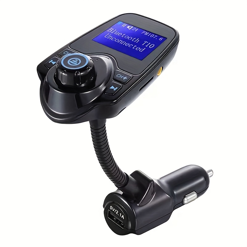 TEMU Wireless 5.0 Car Adapter, Receiver, Fm Transmitter, Dual Usb Charger, , Versatile Wireless Car Mp3 Player