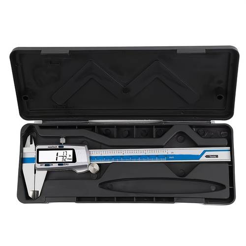 1pc et52 150mm 0 01mm precision measure 6 inch digital caliper vernier caliper mm inch fraction display zero setting