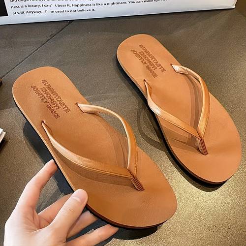 unique for men and women bathroom slippers shower slippers bathtub slippers washable sandals suitable for casual beach comfortable walking shoes fashionable flip flops fabric upper sandals flip flops