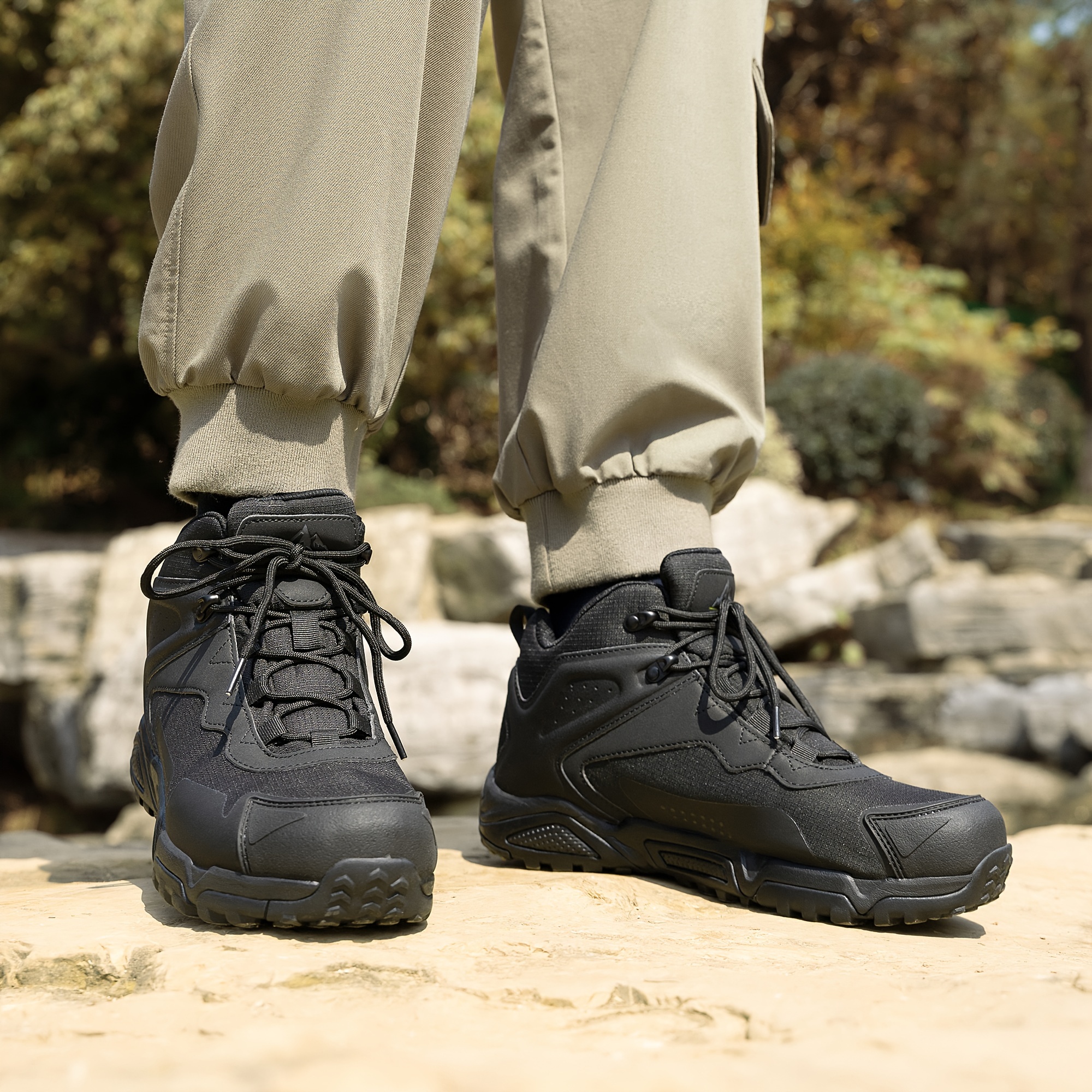 Mens ankle hiking boots best sale