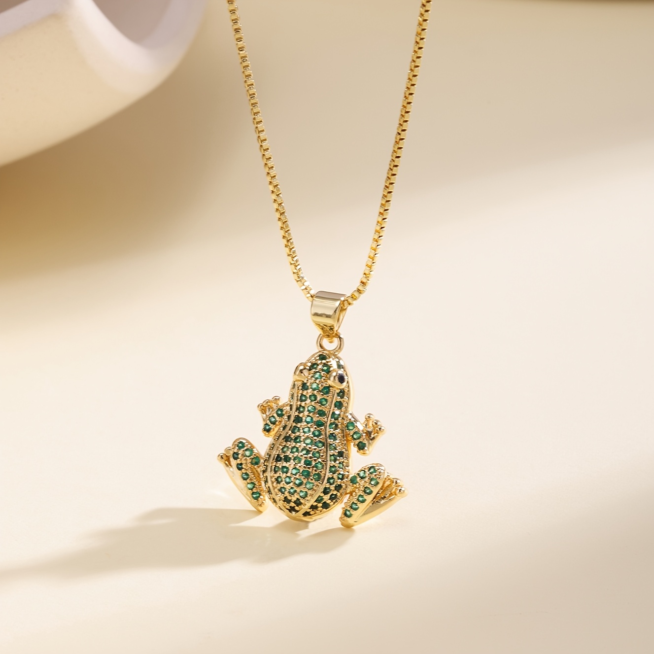 Women's 18K Gold Plated Animal Pendant Necklace — Gift for Her