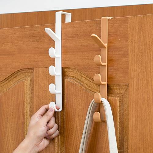wall mounted storage rack durable plastic multi functional rack suitable for wallets clothes bags bedroom wall mounted