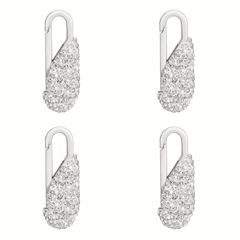 New Full-crystal Zipper Pull, Creative And Universal Zipper Decoration For Backpacks
