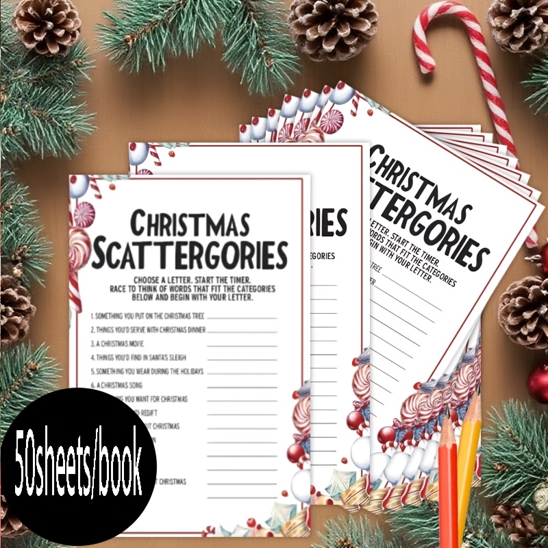 Christmas Classification Game Book for Holiday Fun