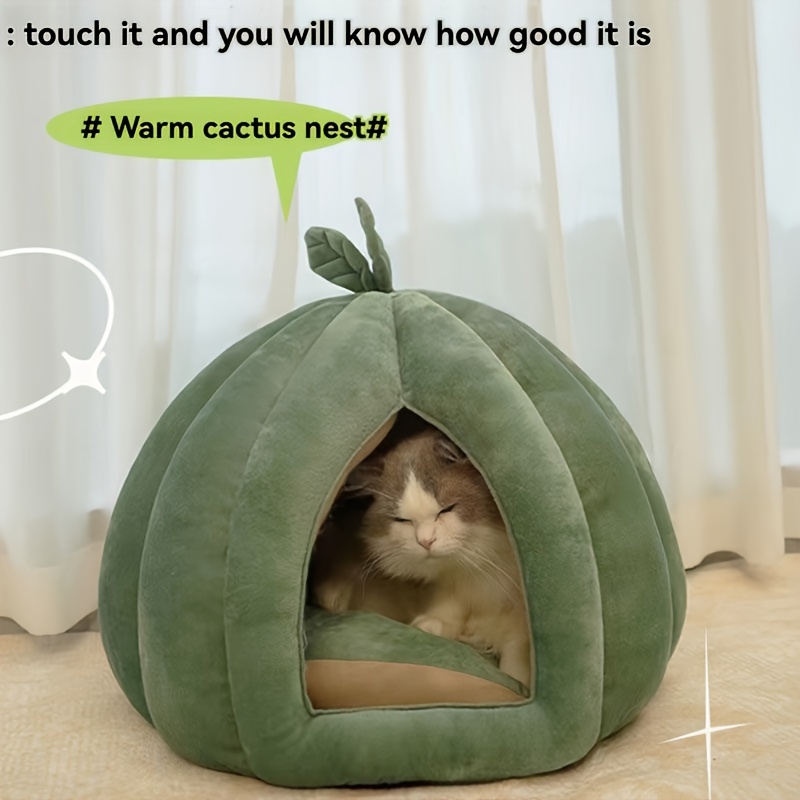 

-shaped Cat Bed - , Pp For & , For Small To
