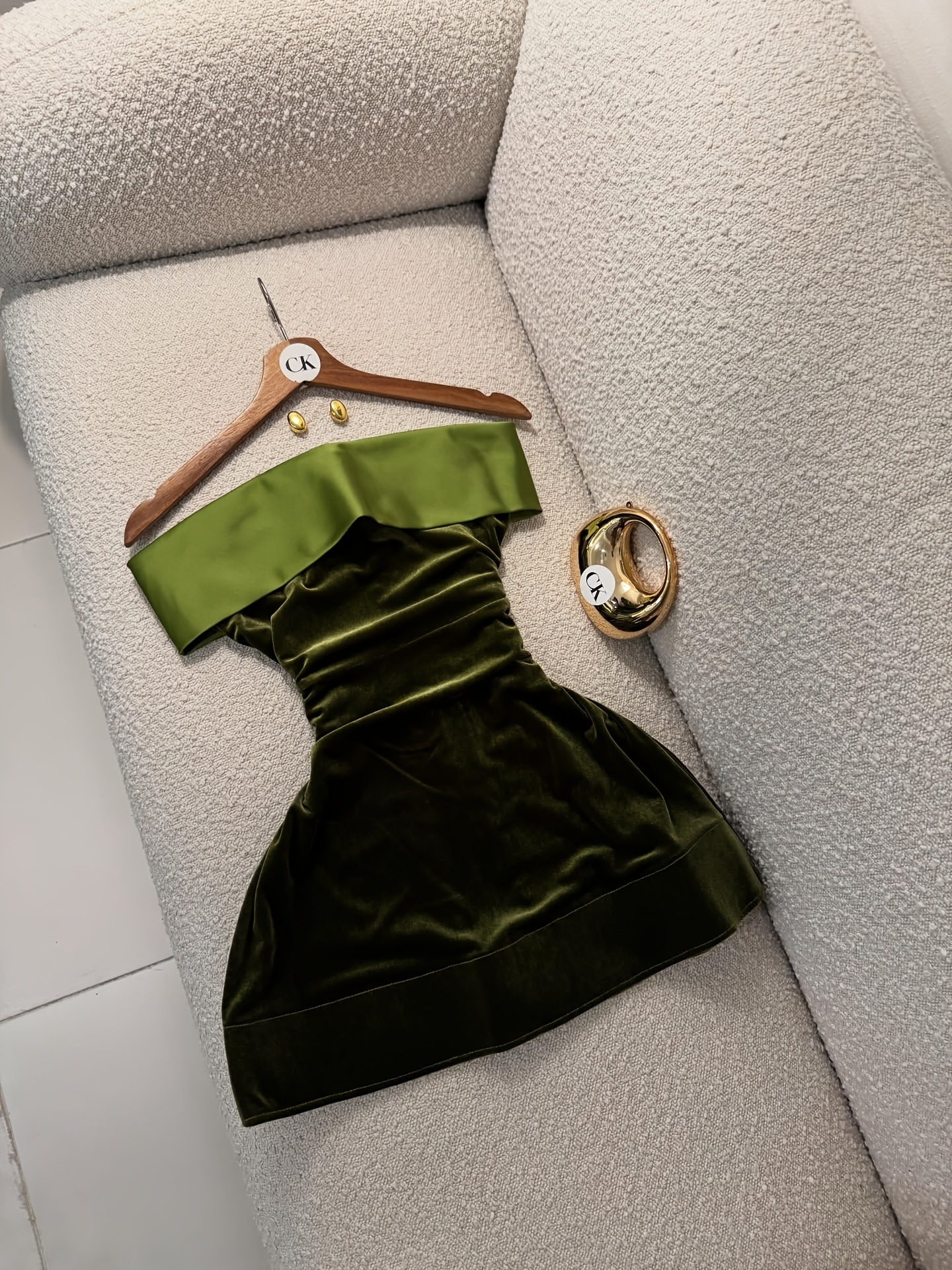 house of cb emerald green dress The Persephone Dress | Emerald Green main image 0