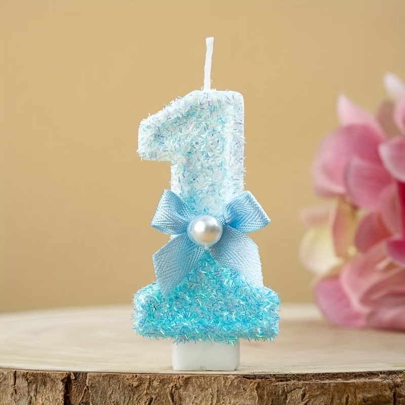 First Birthday Candle Number Candle