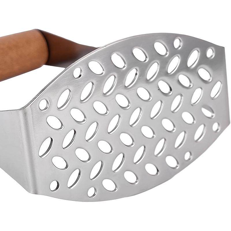 Heavy Duty Stainless Steel Potato Masher for Smooth Mashing