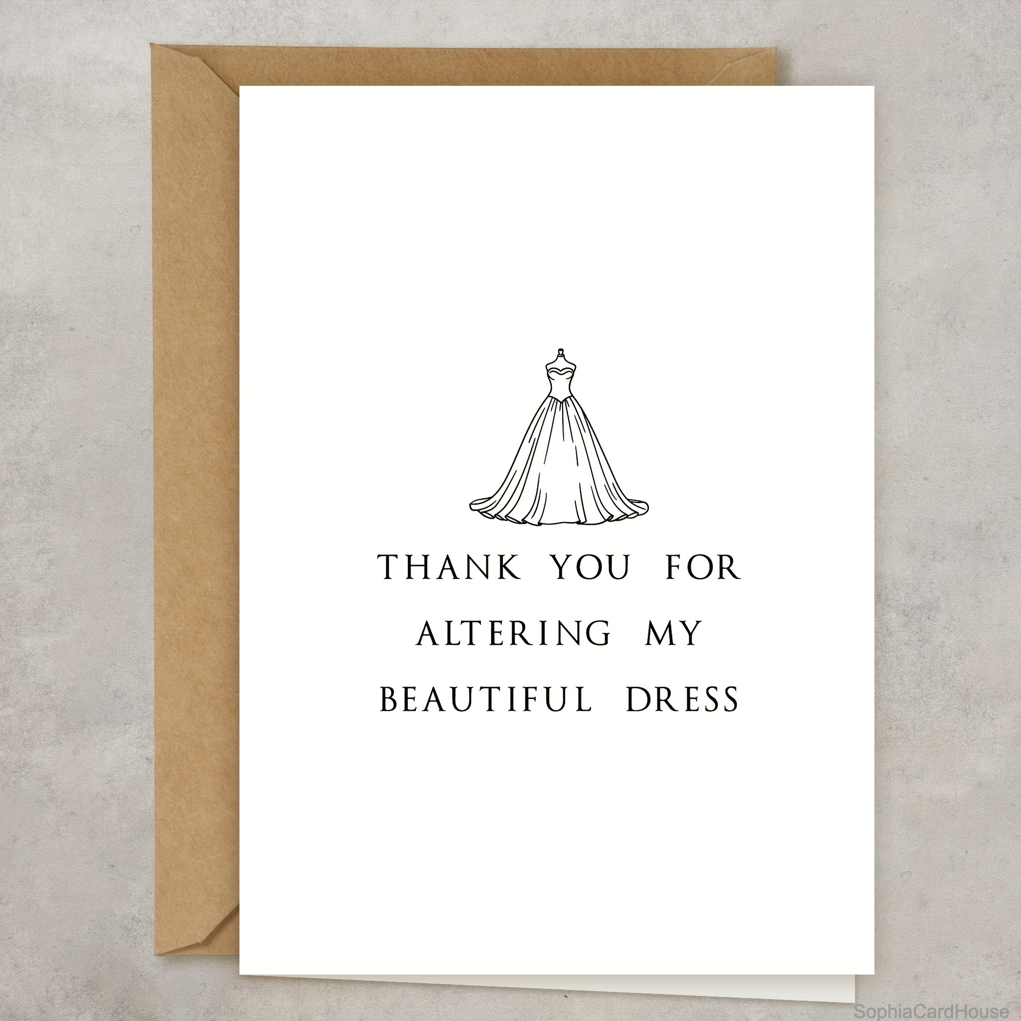 

Alterdress Thank You Card