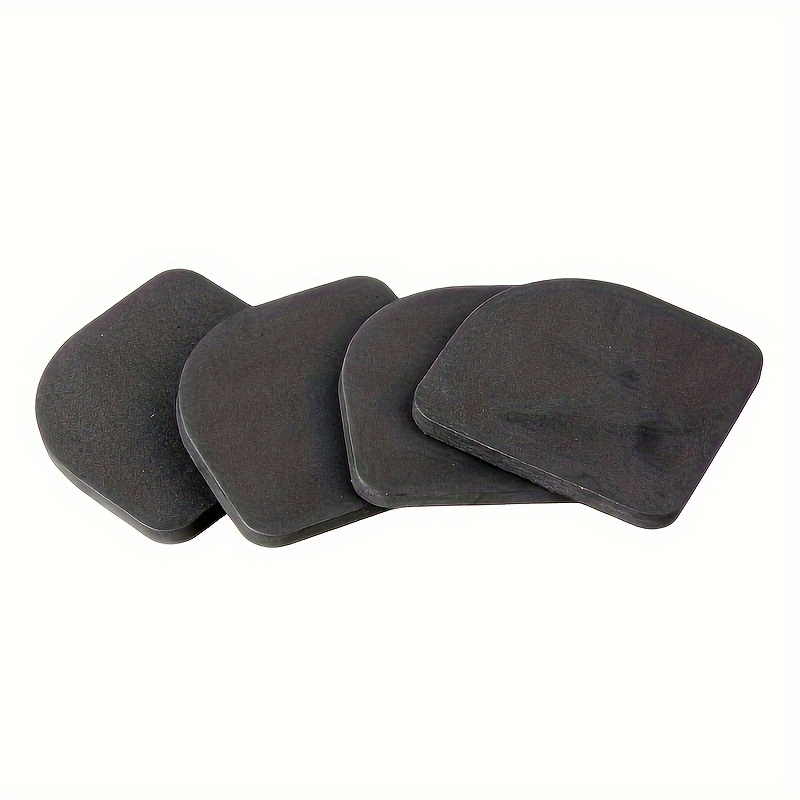 4pcs Anti-slip Pads, Universal Furniture & Washing Machine Mat, Quiet Floor Protector, Plastic