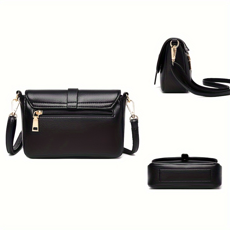 fashion pu womens shoulder bag mini small square bag mobile phone bag shopping and travel crossbody bag Product details 2