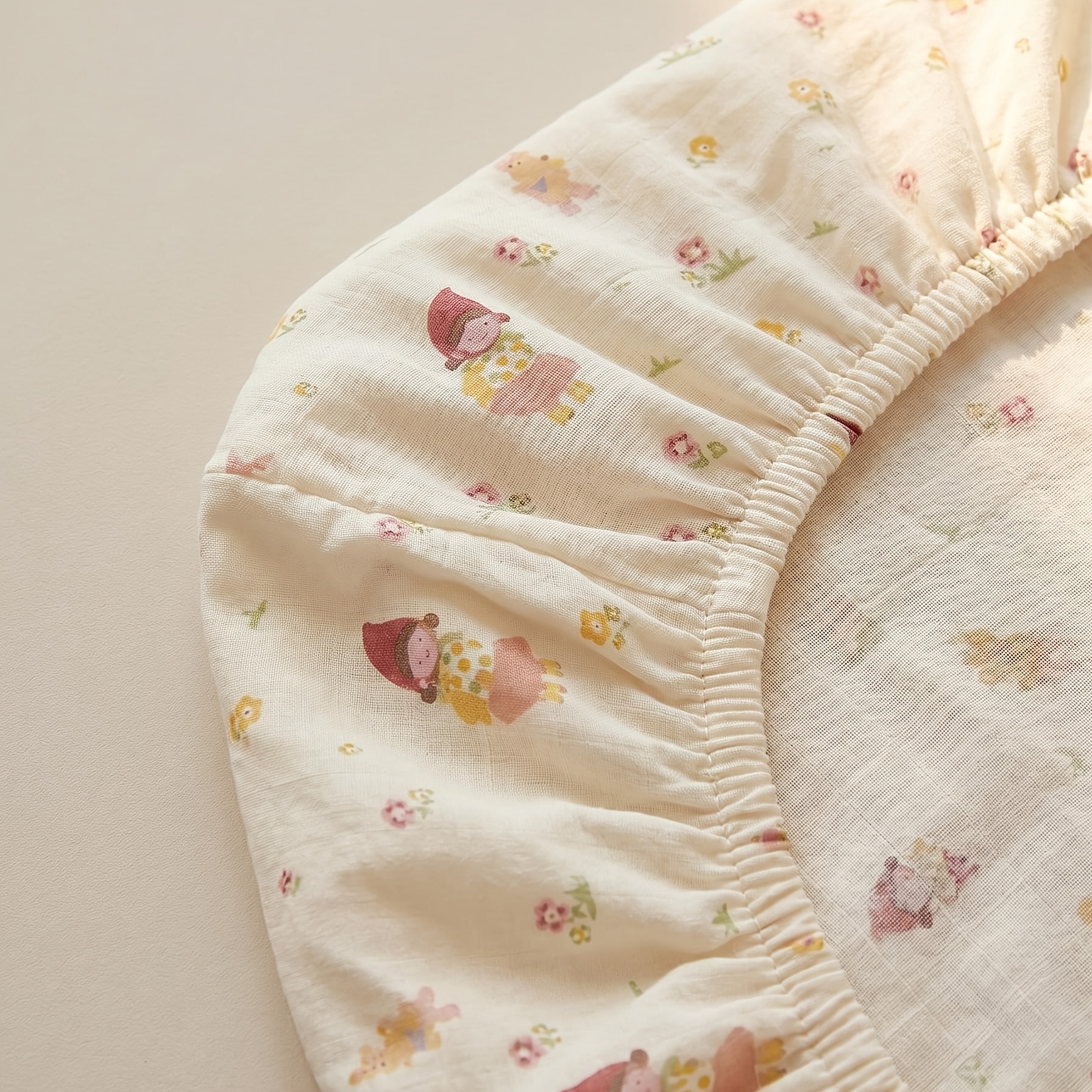 Soft Breathable Children's Fitted Sheet, Machine Washable