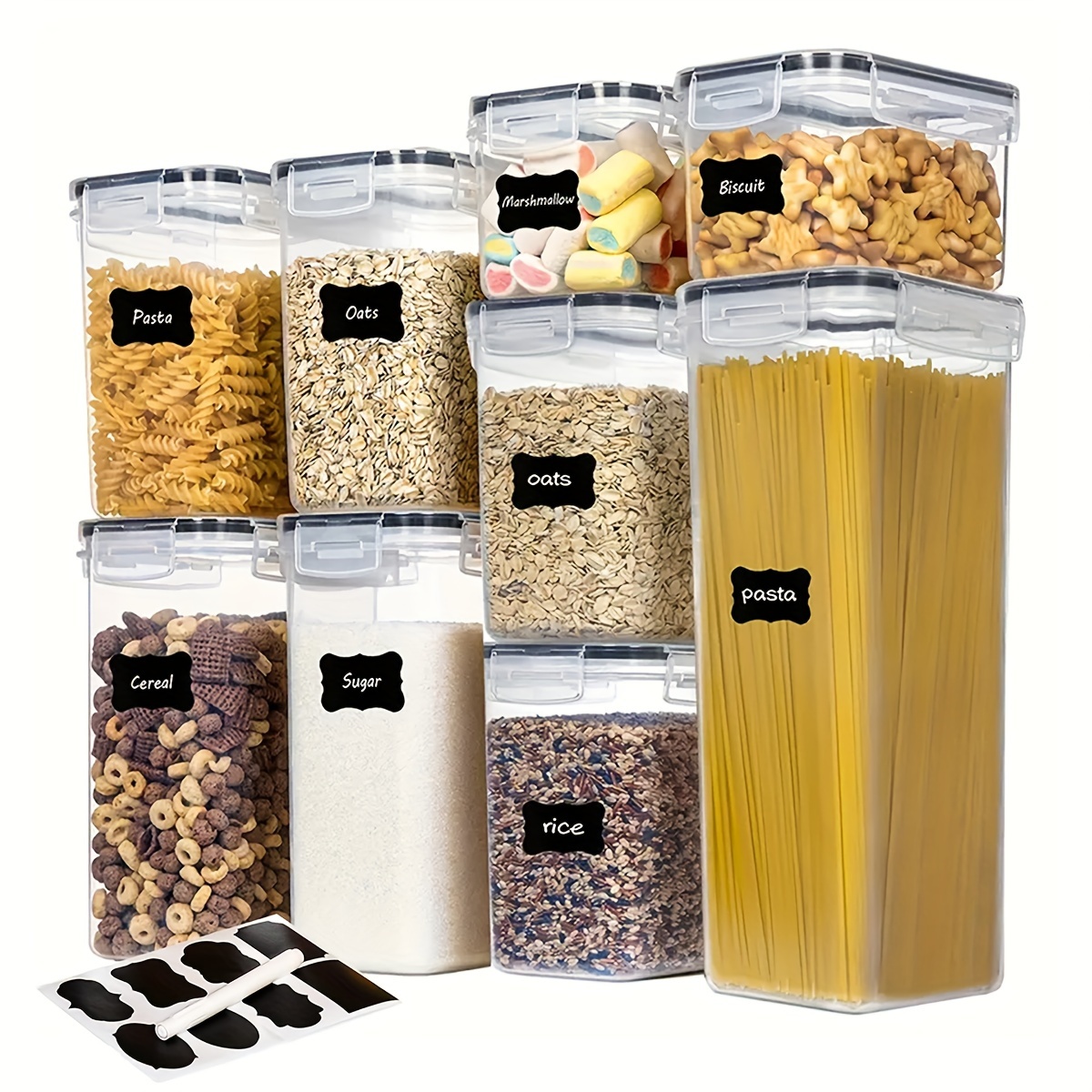 

7pcs Bpa-free Labels & - , , , And For