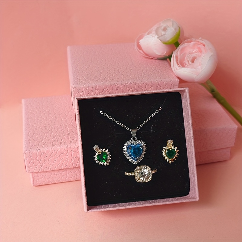 36pcs   boxes exquisite elegant gift boxes for necklace bracelet pendant ring earrings studs jewelry crafts packaging ideal for engagement proposal girlfriend gifts birthday party holiday gift storage no jewelry