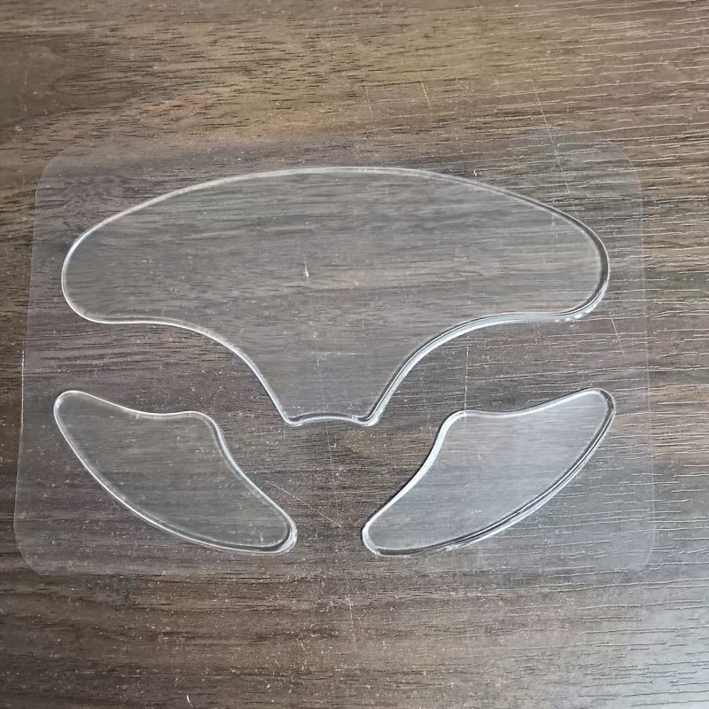 TEMU Cintas faciales, parches reutilizables de silicona transparente, pegatina para levantamiento y rostro, almohadillas de cuidado para la piel
