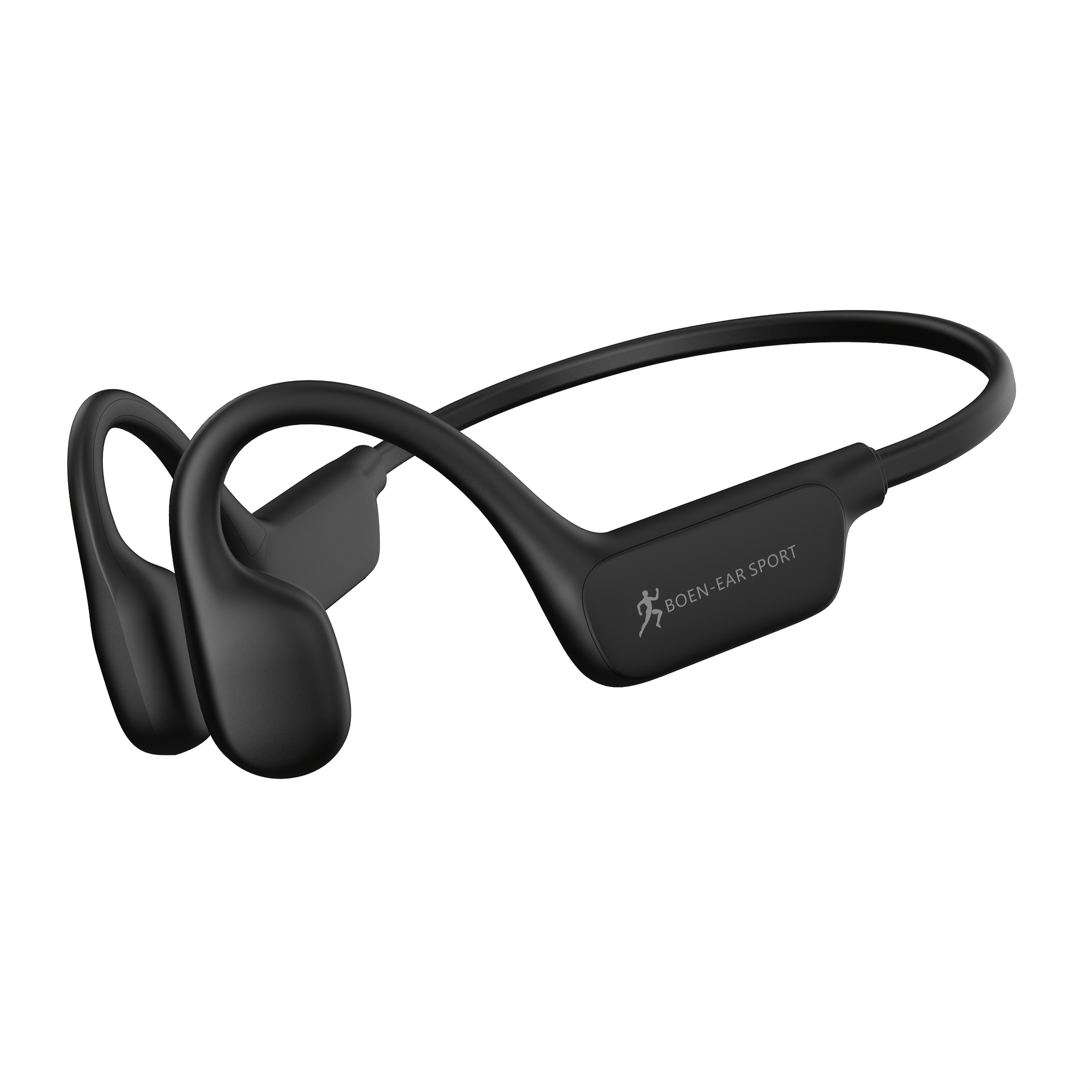 Image of Wireless Wireless Headphones Designed For Outdoor Activities Like Hiking And Running, Featuring Open-ear Bone Conduction Technology With A Microphone For Clear Calls And Noise Cancellation. Are