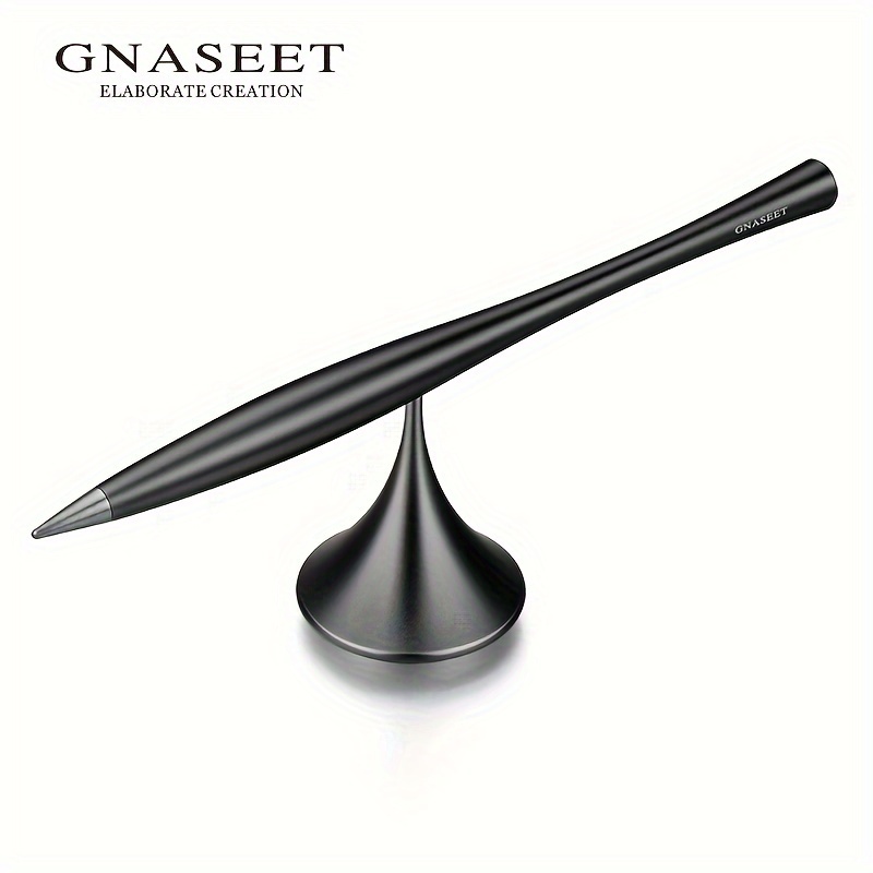 

Gnaseet Aluminum Alloy Twist Action Pen With Ergonomic Design, Medium Point, Ambidextrous Grip - Ideal Anniversary Gift For Friends, Loved Ones, Colleagues, Or Family