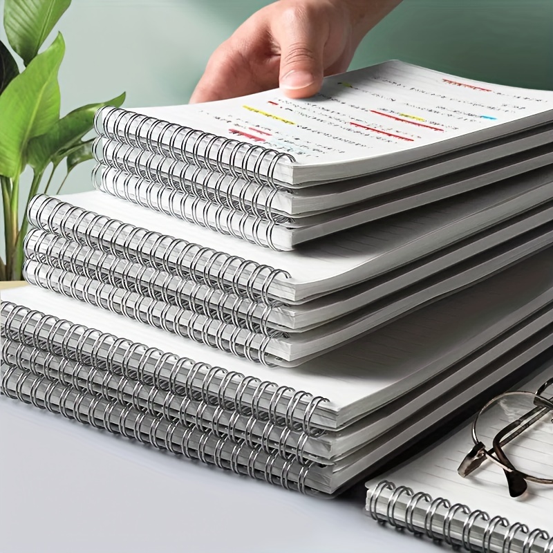 

A Pack Of -b5 Flip Coil Book A4 Thickened Notebook A5 Simple Grid Horizontal Line Blank Notepad