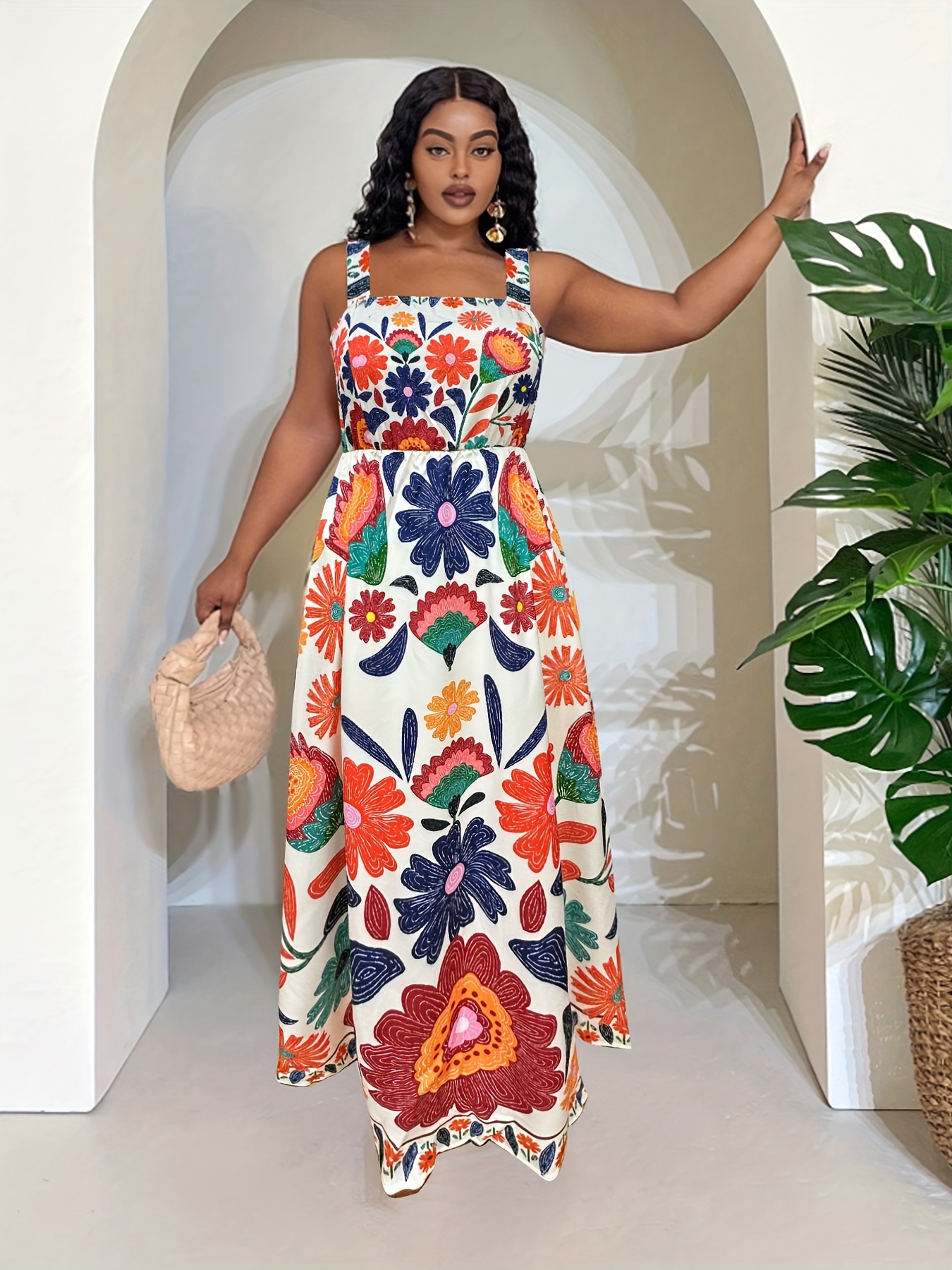 plus size boho dresses 2025 Plus Size - Plus Size