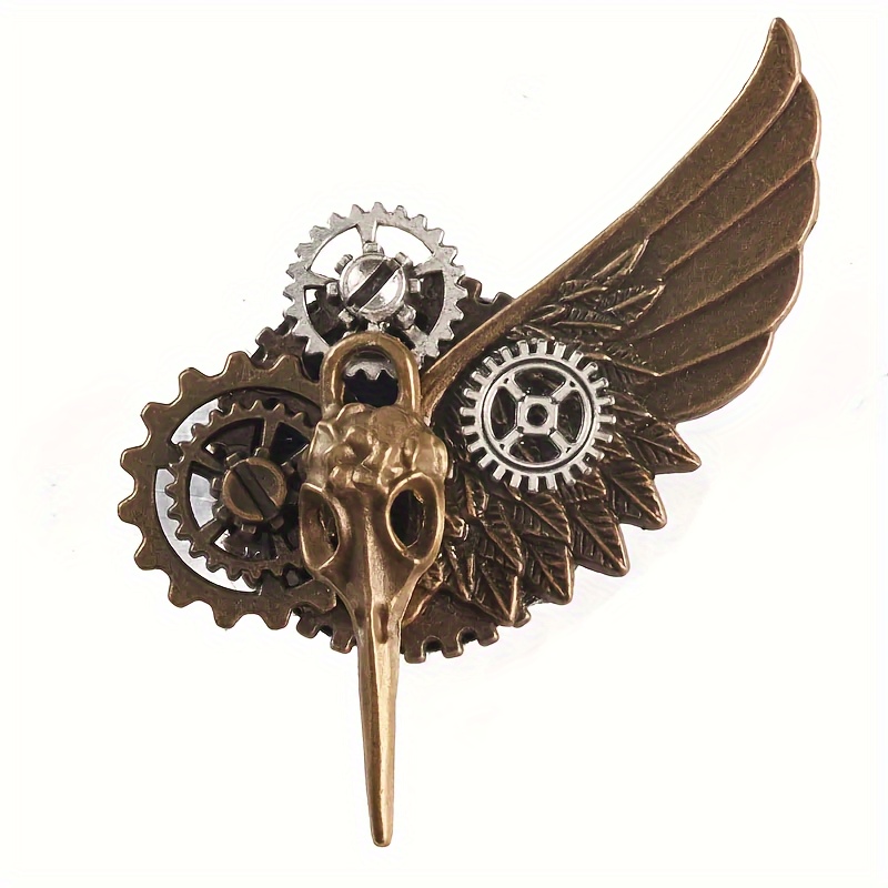 

Brooch Pin - Intricately Alloy For Clothing, Backpacks, And - Unique For And Enthusiasts