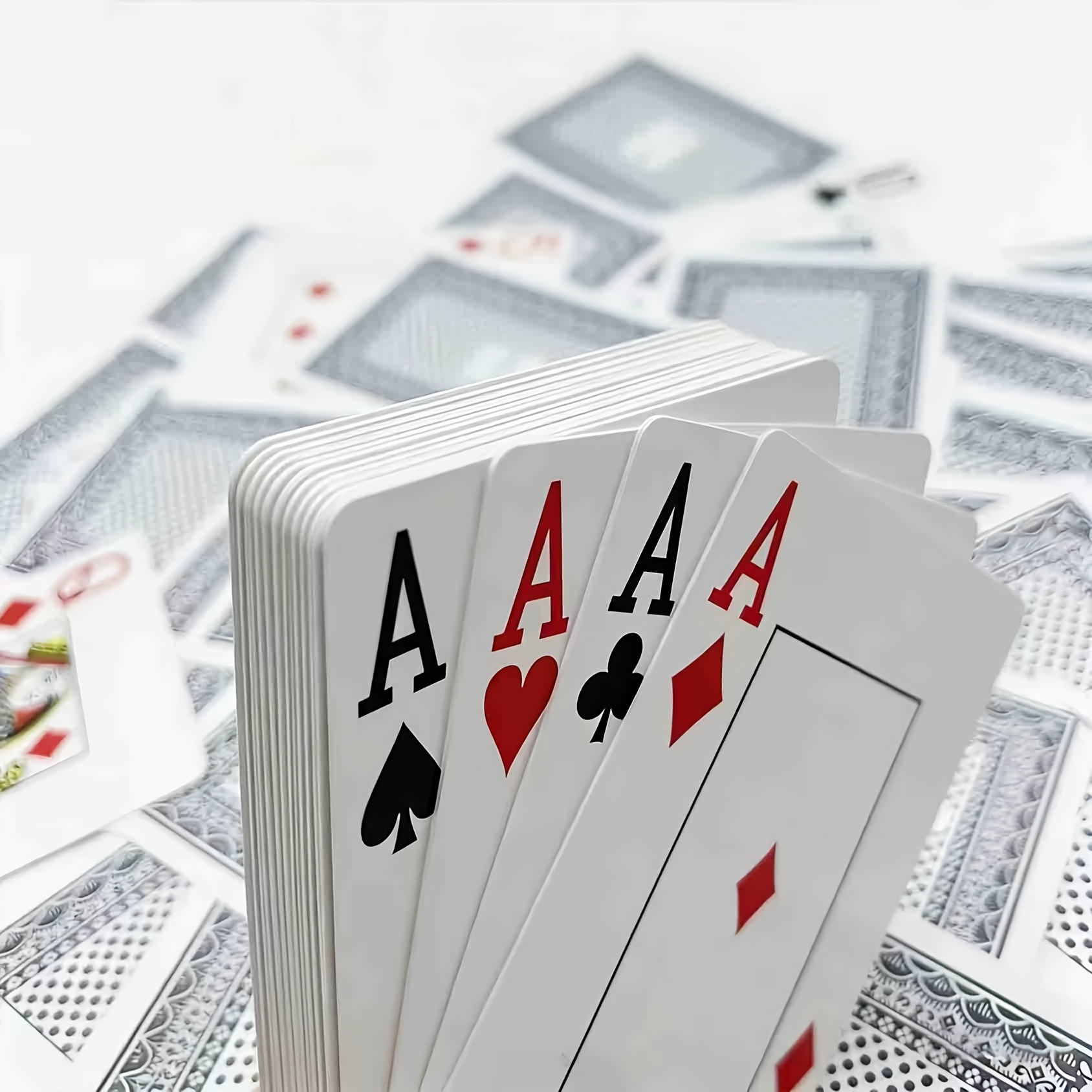 Premium Plastic Playing Cards, Waterproof
